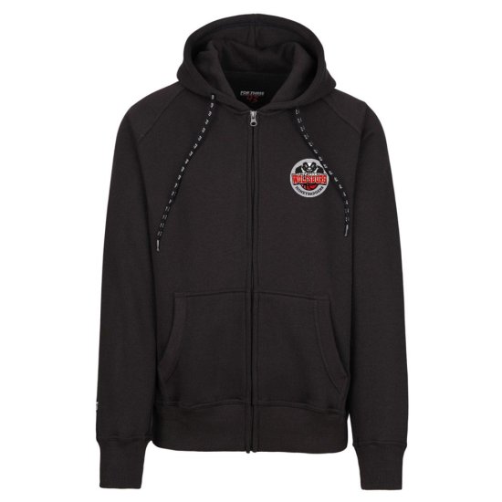 Honeybadgers Kapuzenjacke Zip-Hoody schwarz Bild zum Schließen anclicken