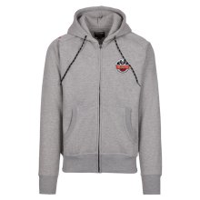 Honeybadgers Kapuzenjacke Zip-Hoody grau