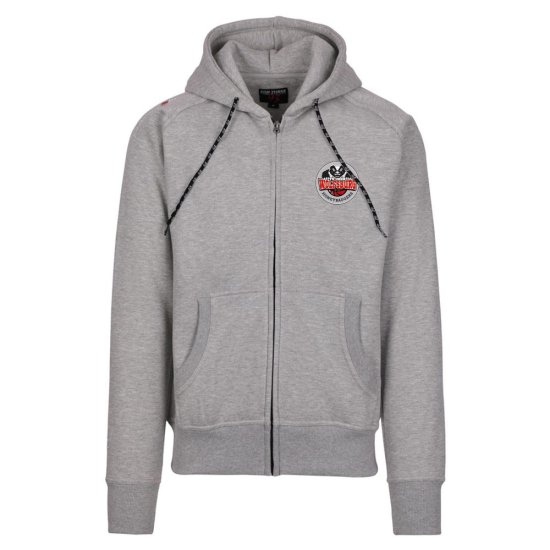 Honeybadgers Kapuzenjacke Zip-Hoody grau Bild zum Schließen anclicken