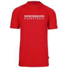 HONEYBADGERS Basketball Shooting Shirt rot