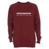Honeybadgers Crewneck Sweater heather burgund